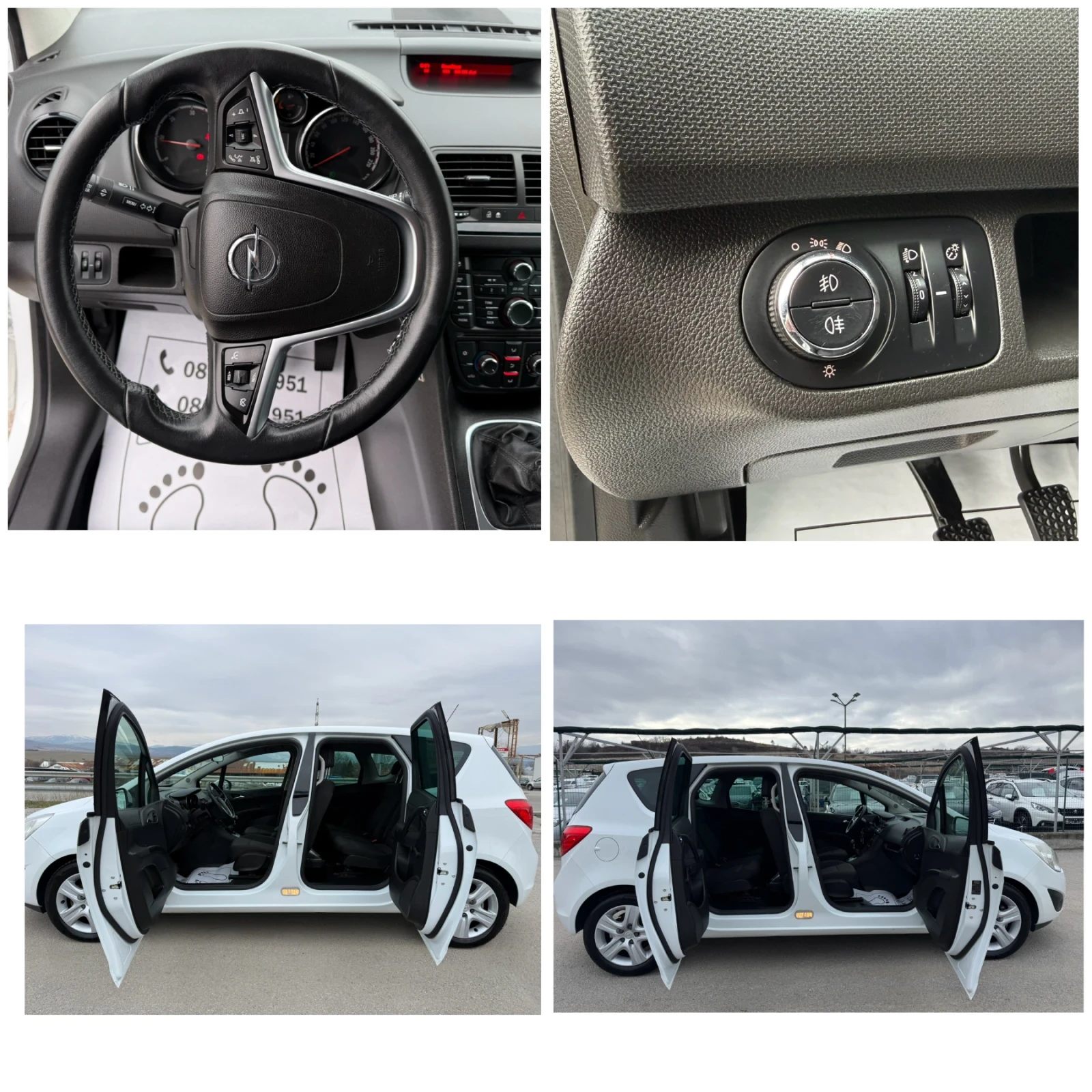 Opel Meriva 1.3-CDTI-172.000km-EURO-5B-���������-����� ����� | Mobile.bg � ����������� 15