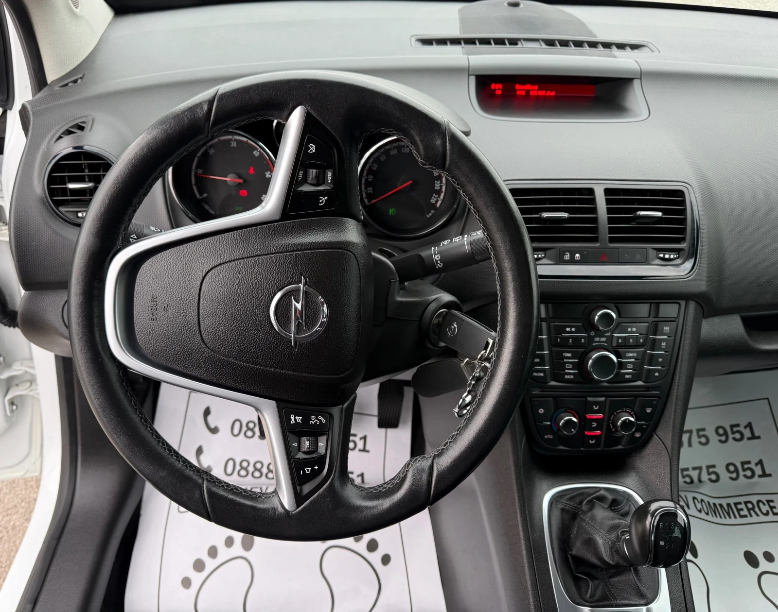 Opel Meriva 1.3-CDTI-172.000km-EURO-5B-���������-����� ����� | Mobile.bg � ����������� 12