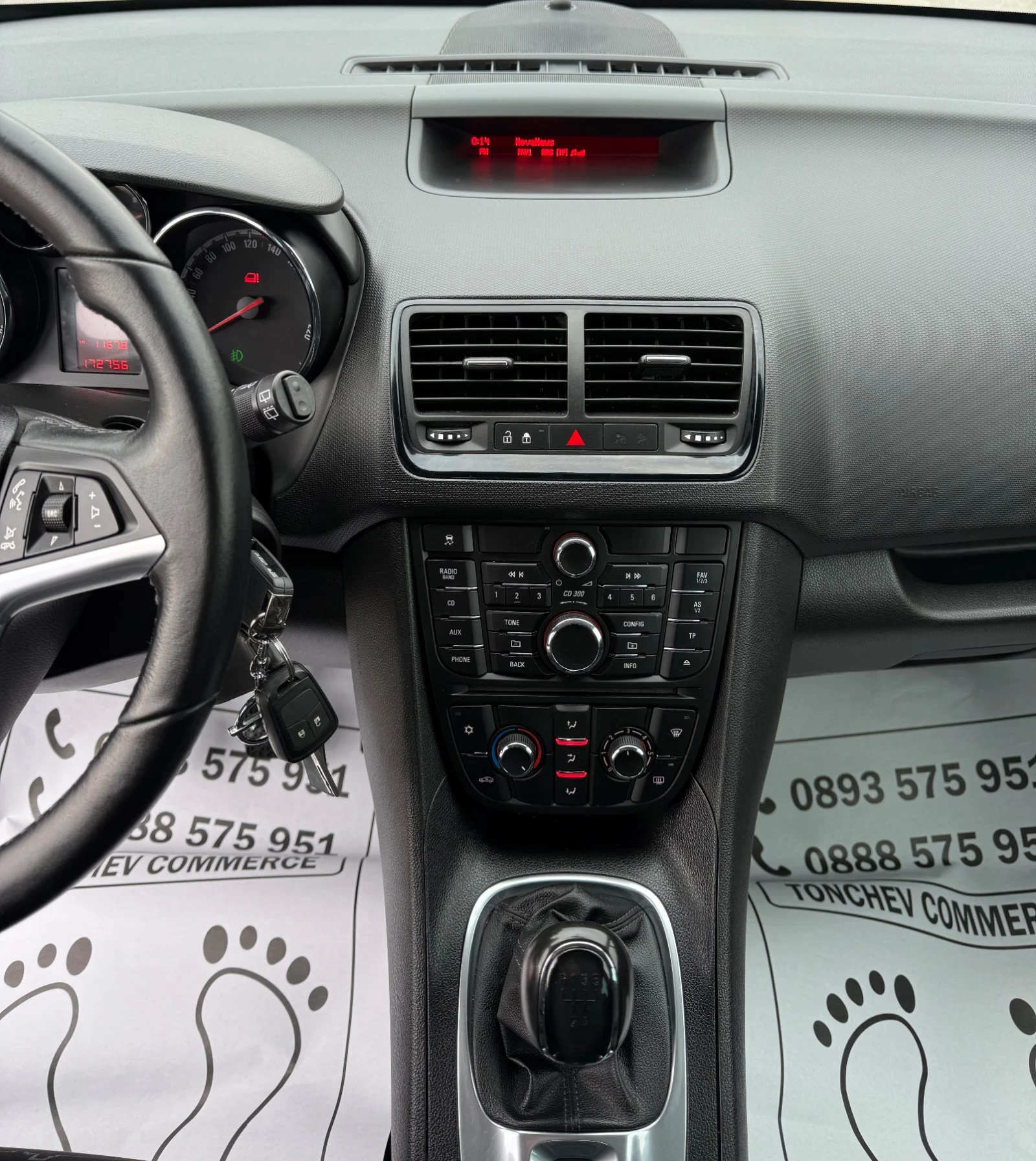 Opel Meriva 1.3-CDTI-172.000km-EURO-5B-АВТОПИЛОТ-МУЛТИ ВОЛАН - изображение 9