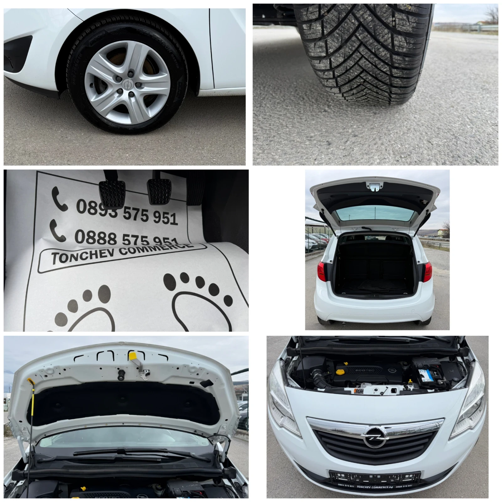 Opel Meriva 1.3-CDTI-172.000km-EURO-5B-���������-����� ����� | Mobile.bg � ����������� 17