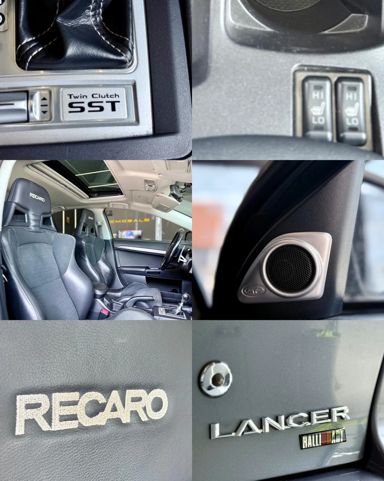 Mitsubishi Lancer Rally Art* JR* Recaro* Brembo* Подгрев* Лизинг, снимка 16 - Автомобили и джипове - 54548873