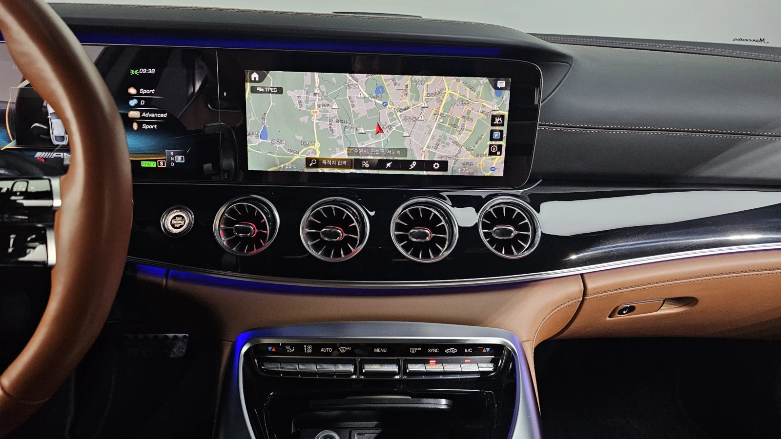 Mercedes-Benz GT 43AMG* 360* HUD* ОБДУХ* DIS* NAPPA* КРАЙНА ЦЕНА, снимка 11 - Автомобили и джипове - 55477931