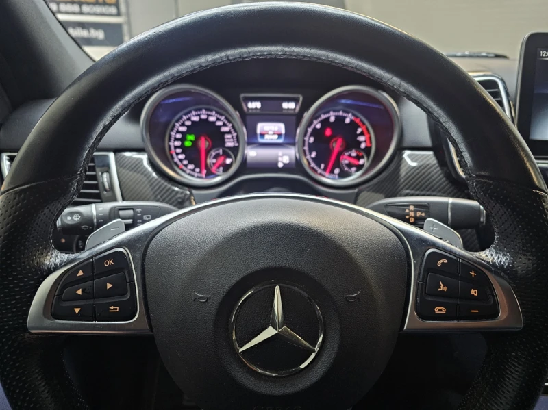 Mercedes-Benz GLE 400 70х.km#AMG pack#360 cam#9G#4Matic#Air#Carbon, снимка 12 - Автомобили и джипове - 48435042