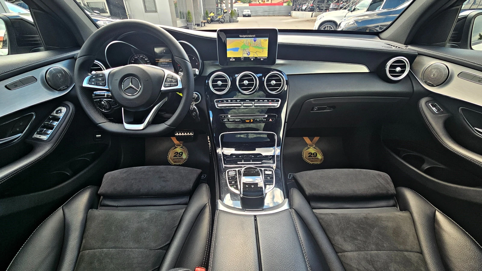 Mercedes-Benz GLC 220 AMG/GERMANY/360CAMERA/PANORAMA/ПОДГРЕВ/AMBIENT/LIZ - изображение 9