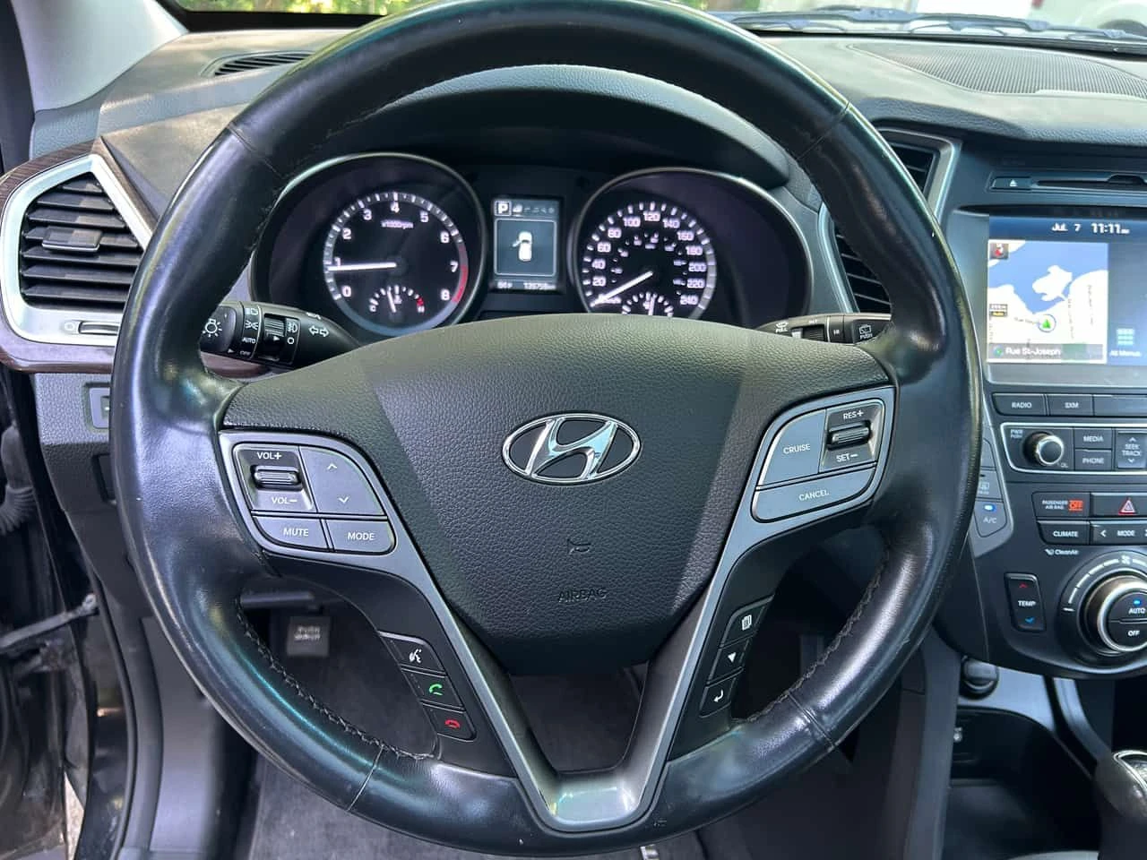 Hyundai Santa fe * Luxury * CARFAX * ПАНОРАМА * ПОДГРЕВ * КЛИП * , снимка 11 - Автомобили и джипове - 55350807