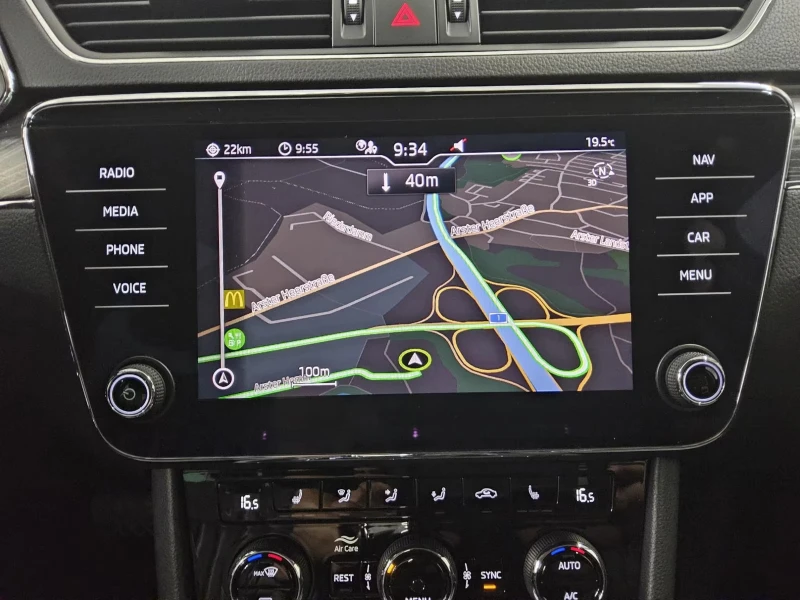 Skoda Superb 2.0TDI/190HP/CAM/MEMO/LED/NAVI/DIGI/CPLAY/703g, снимка 7 - Автомобили и джипове - 53153064