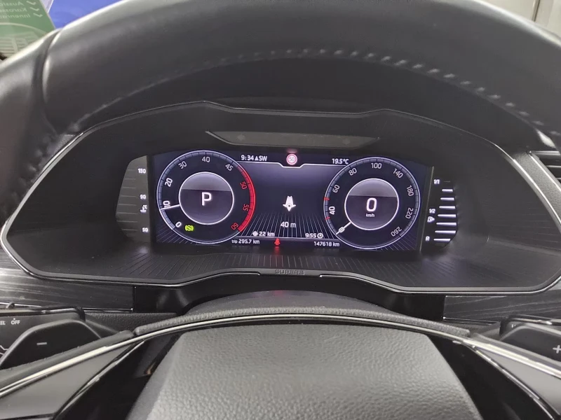 Skoda Superb 2.0TDI/190HP/CAM/MEMO/LED/NAVI/DIGI/CPLAY/703g, снимка 6 - Автомобили и джипове - 53153064