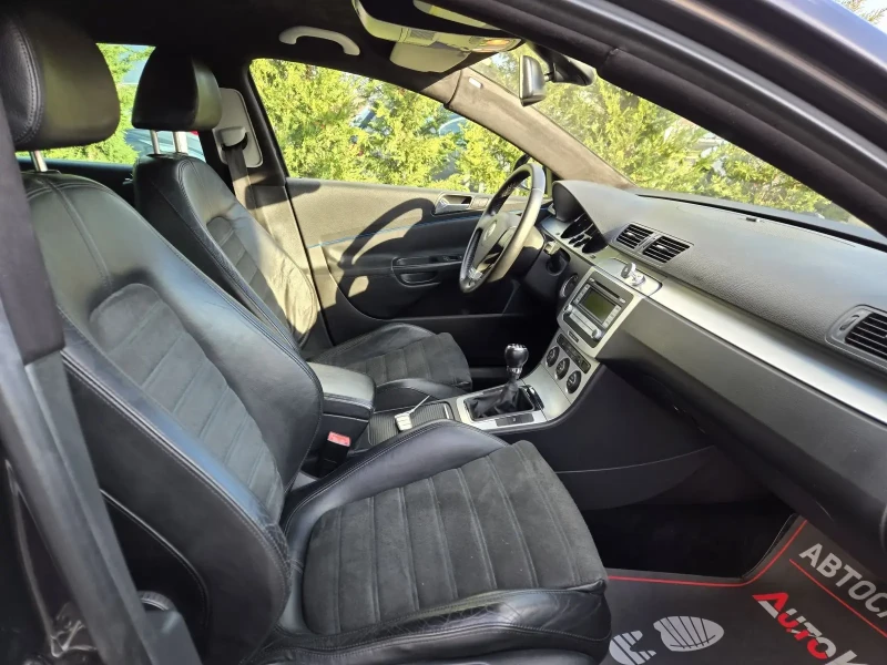 VW Passat 2.0TDI-140кс= 6ск= КСЕНОН= ПОДГРЕВ= ALCANTAR, снимка 15 - Автомобили и джипове - 53262827