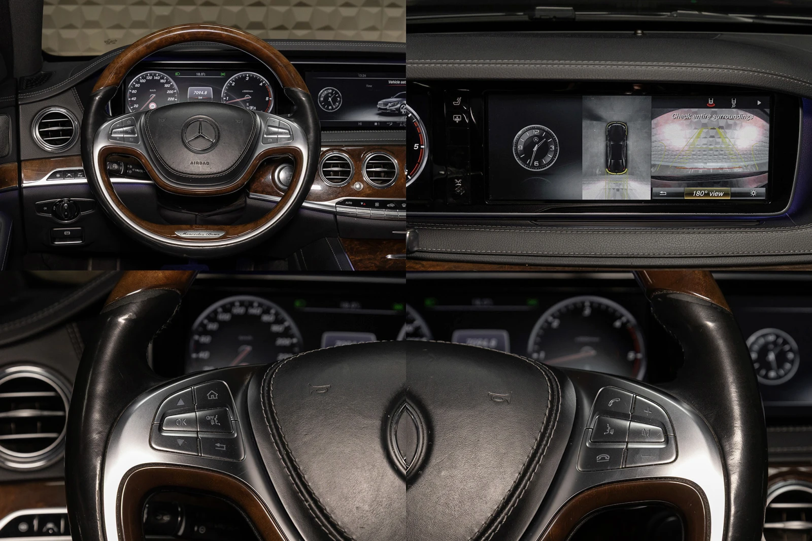 Mercedes-Benz S 350 D* LONG* DISTRONIC* 4MATIC* BURMESTER* Panorama* 3 | Mobile.bg   13