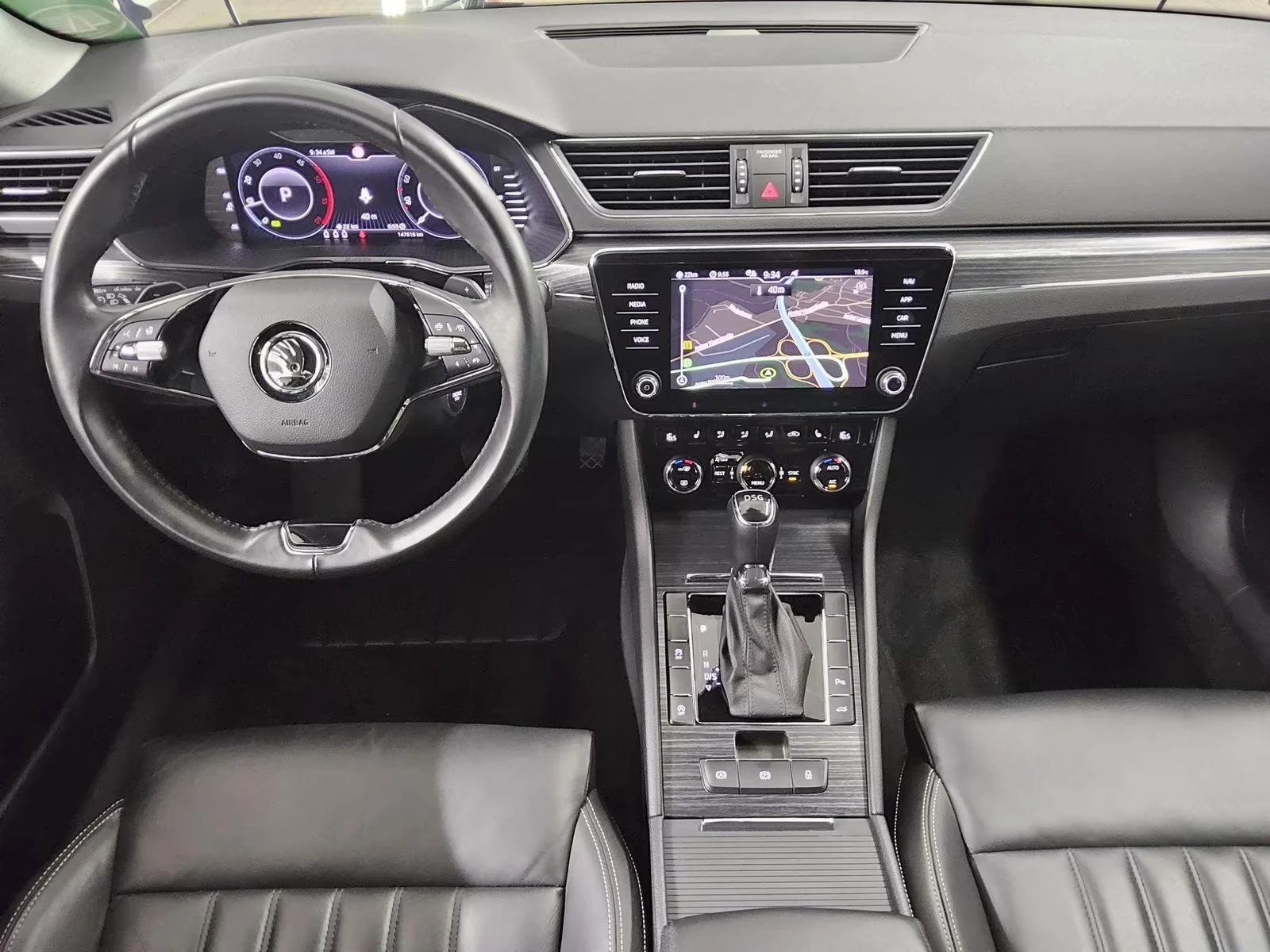 Skoda Superb 2.0TDI/190HP/CAM/MEMO/LED/NAVI/DIGI/CPLAY/703g - изображение 5