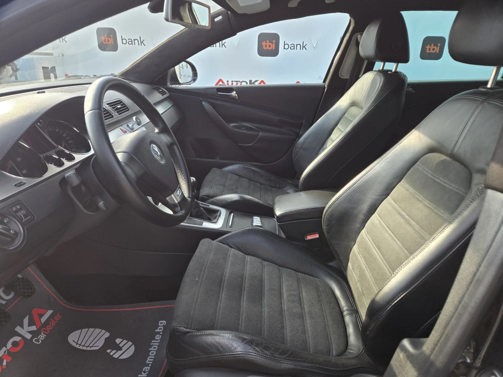 VW Passat 2.0TDI-140кс= 6ск= КСЕНОН= ПОДГРЕВ= ALCANTAR - изображение 7