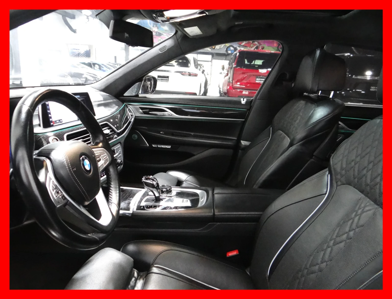BMW 750 i xDrive / B&W / HUD / SWAROWSKI / ALPINA SPEEDO, снимка 14 - Автомобили и джипове - 54680961