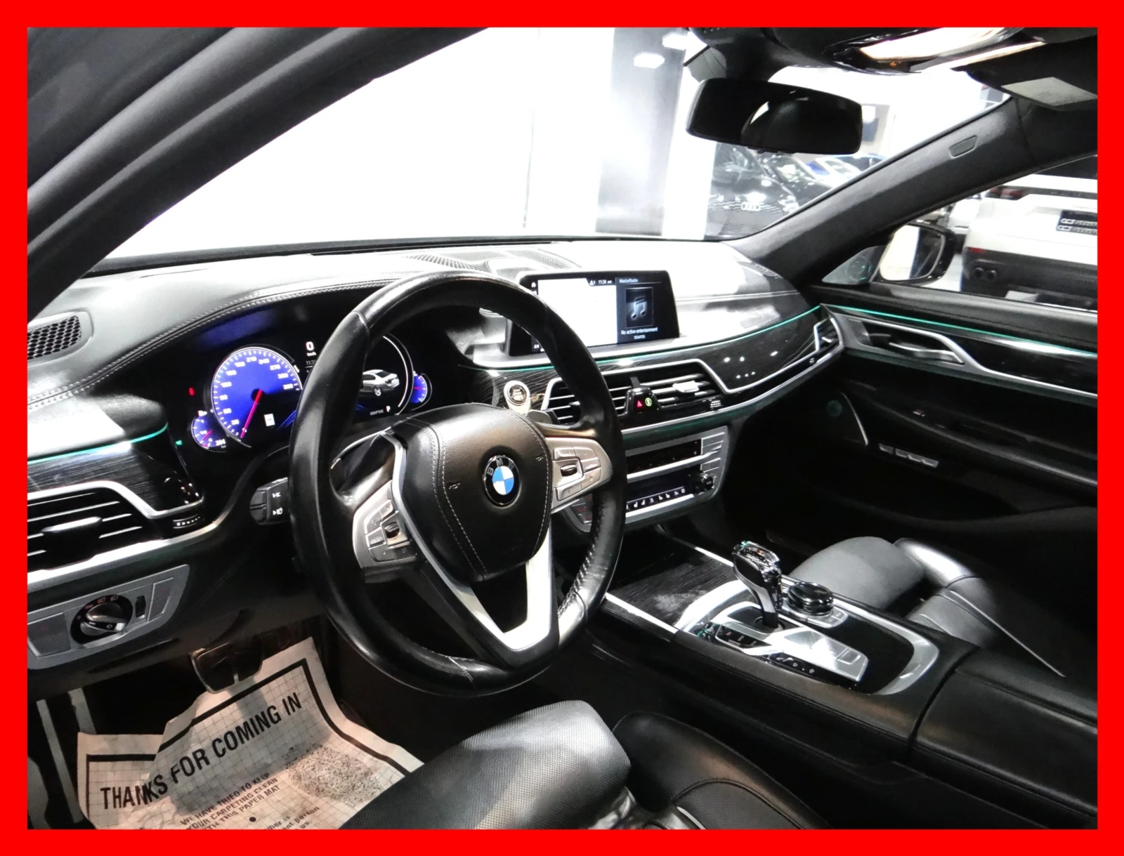 BMW 750 i xDrive / B&W / HUD / SWAROWSKI / ALPINA SPEEDO, снимка 7 - Автомобили и джипове - 54680961