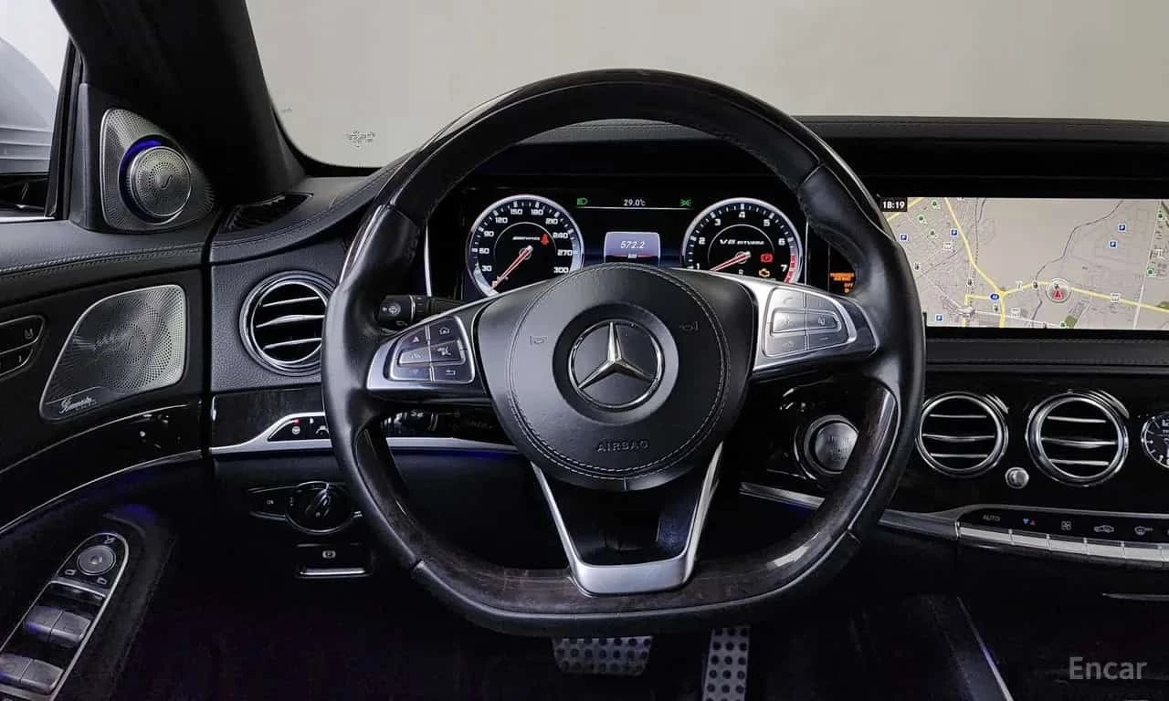 Mercedes-Benz S 63 AMG * S63 4MATIC * ЦЕНА ДО БГ, снимка 13 - Автомобили и джипове - 55736419
