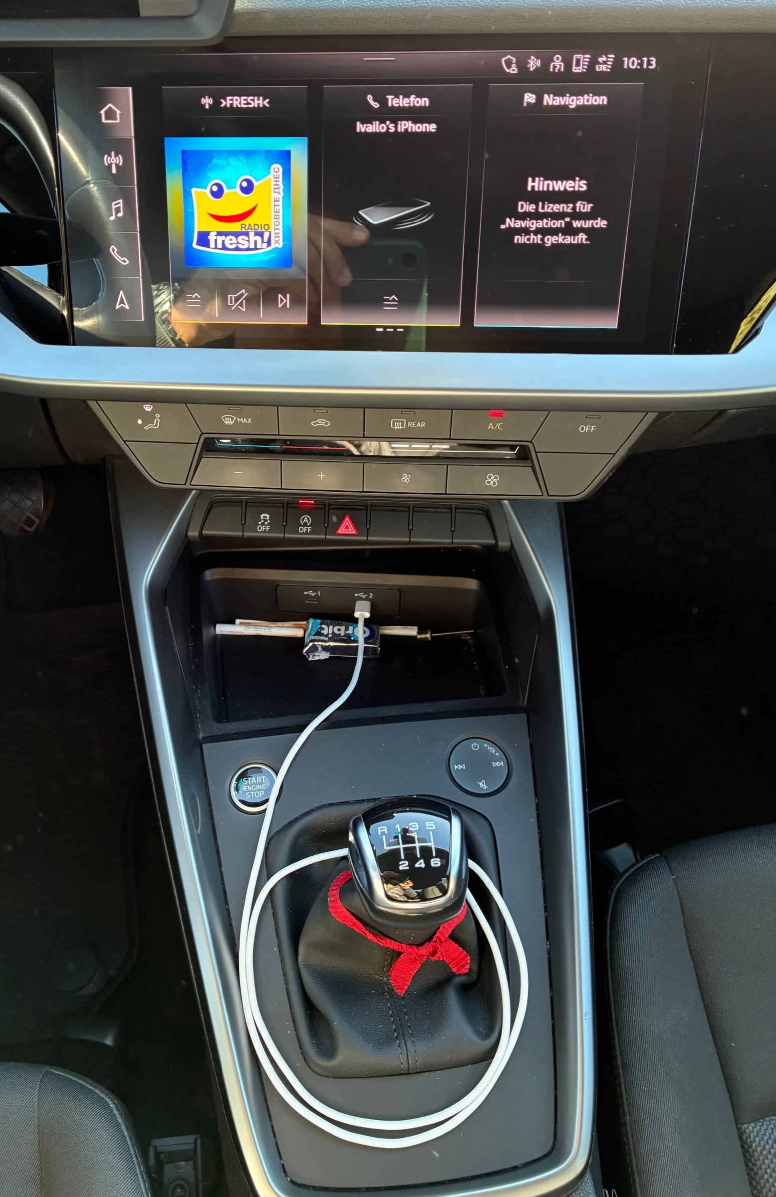 Audi A3 2.0 TDI/150 PS/LED/NAVI, снимка 10 - Автомобили и джипове - 56381715