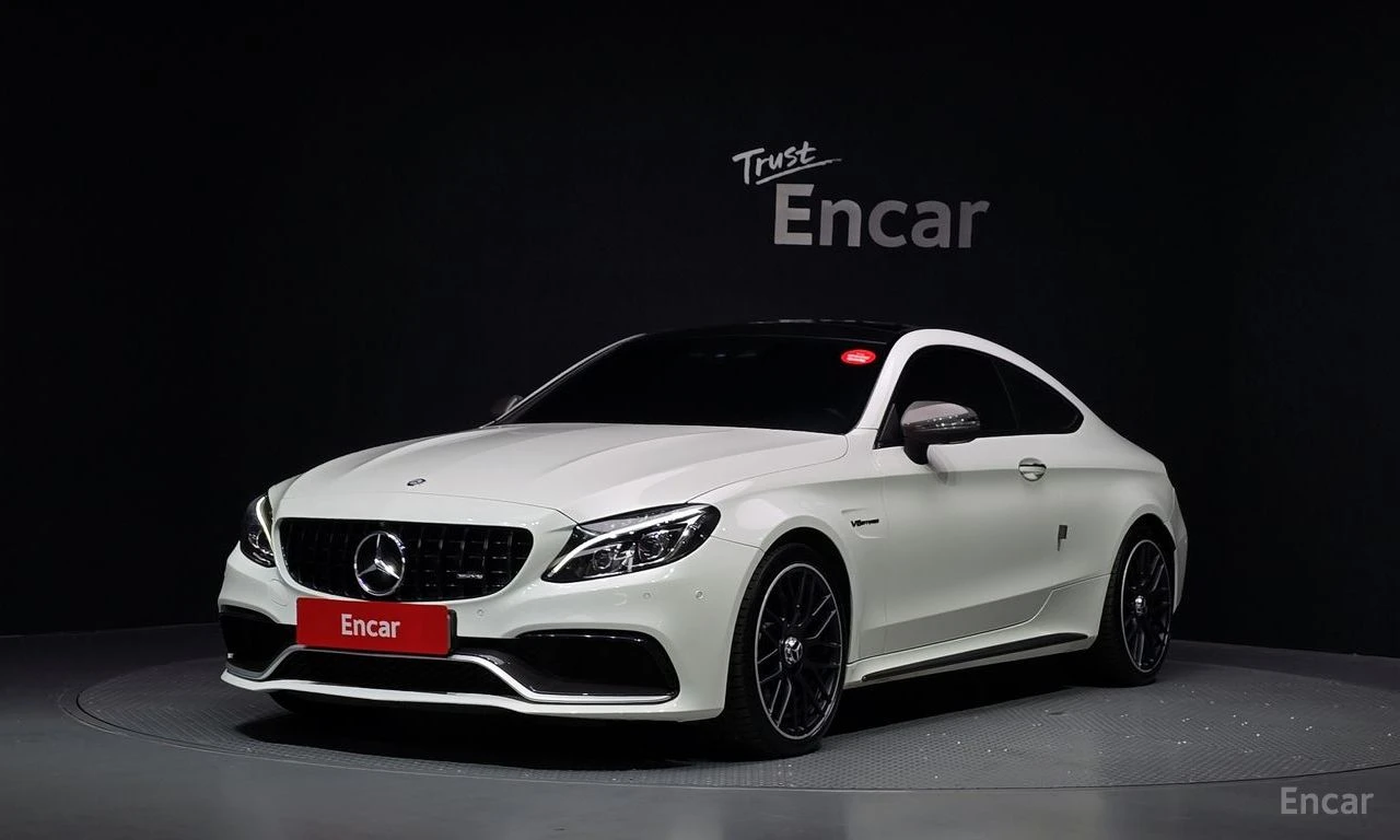 Mercedes-Benz C 63 AMG COUPE* BURMESTER* 360КАМЕРА* ПОДГРЕВ
