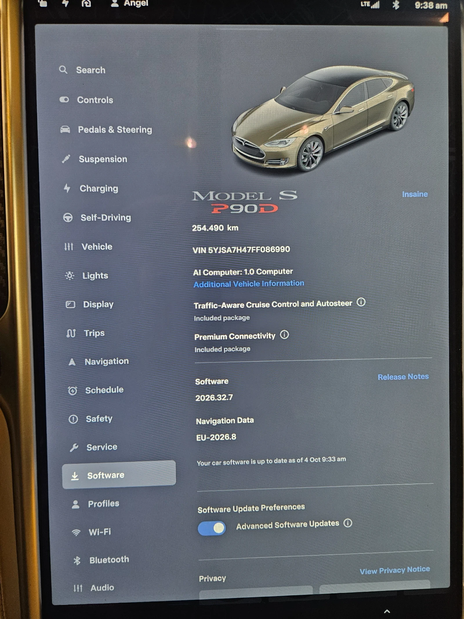 Tesla Model S P90D Inasane+ MSU2 /FreeSupercharge | Mobile.bg � ����������� 12