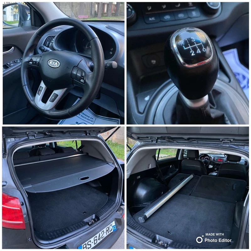 Kia Sportage 2.0CRDI* 4WD* LED, снимка 10 - Автомобили и джипове - 47678500