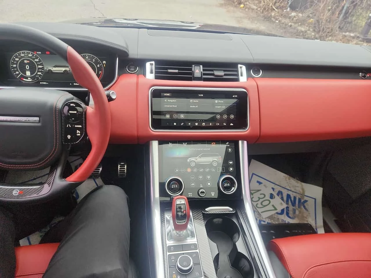 Land Rover Range Rover Sport * SVR RARE SPEC * CARFAX * MERIDIAN * 360, снимка 9 - Автомобили и джипове - 54060551