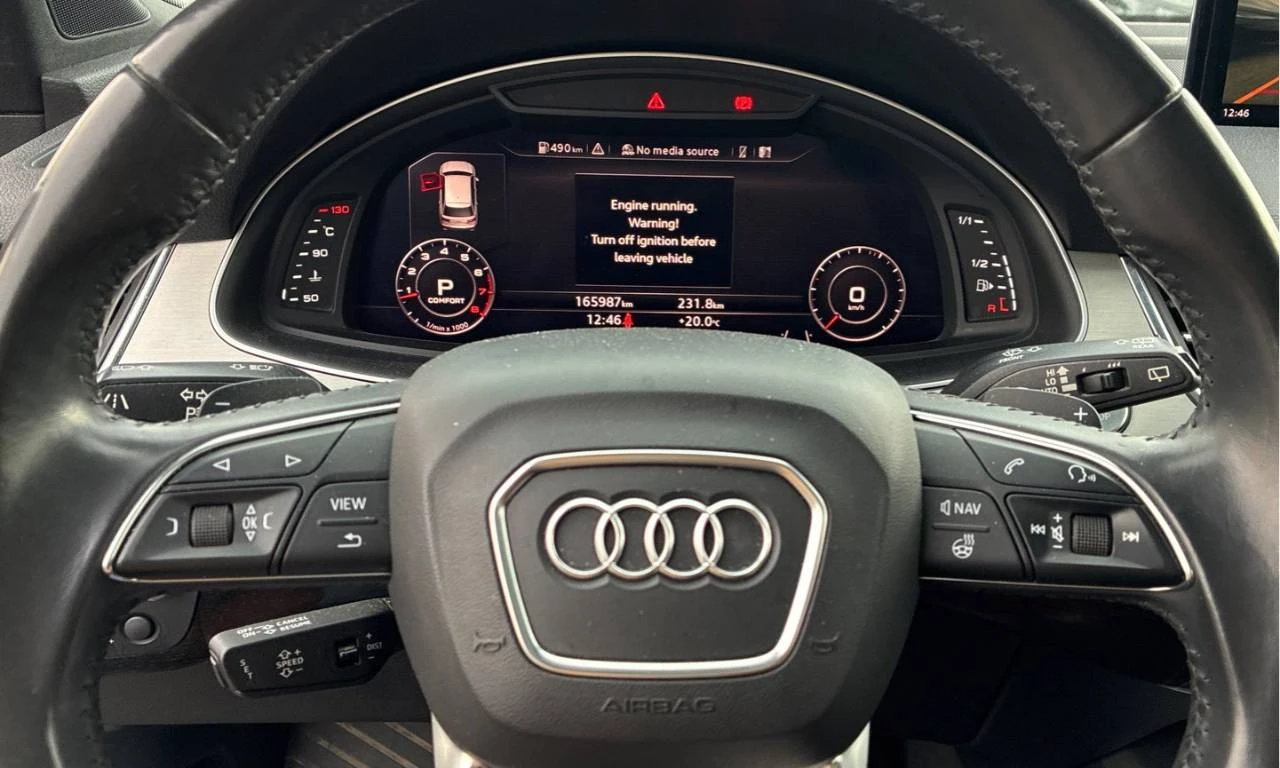 Audi Q7 TECHNIK S-LINE| НА ВЪЗДУХ| DIS| BOSE| 360| ОБДУХ| , снимка 14 - Автомобили и джипове - 56105812