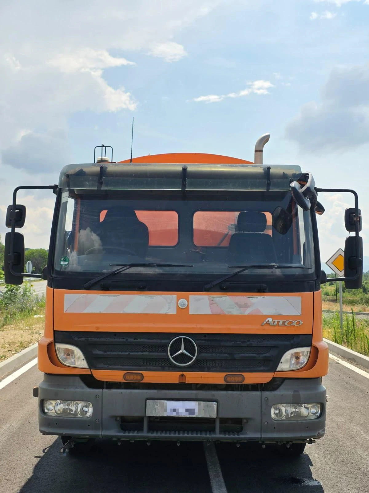 Mercedes-Benz Atego Почистващ, снимка 8 - Камиони - 55143185