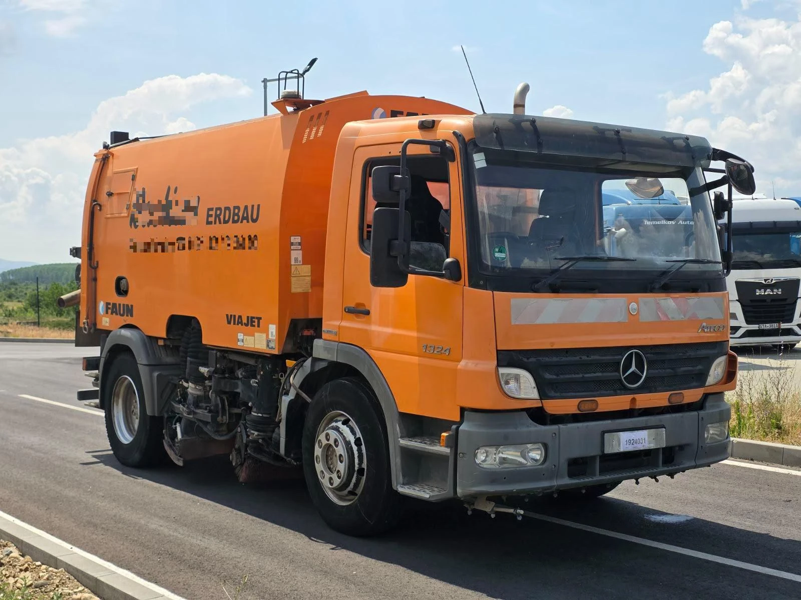 Mercedes-Benz Atego Почистващ, снимка 7 - Камиони - 55143185