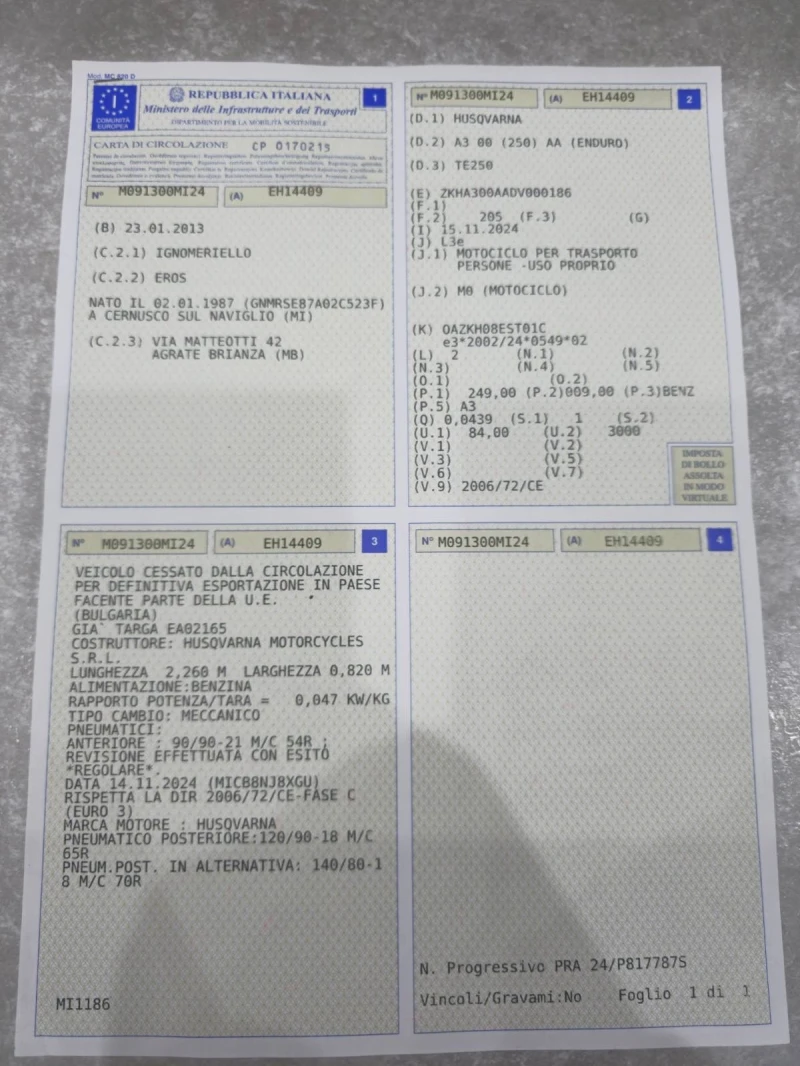 Husqvarna TE, снимка 13 - Мотоциклети и мототехника - 53209218