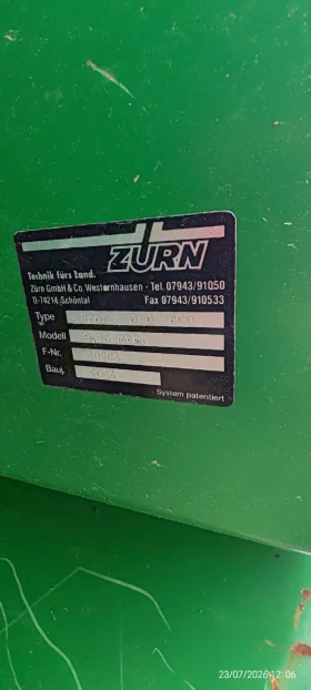 Хедер John Deere ZURN PROFI JD600 | Auto.bg — изображение 3