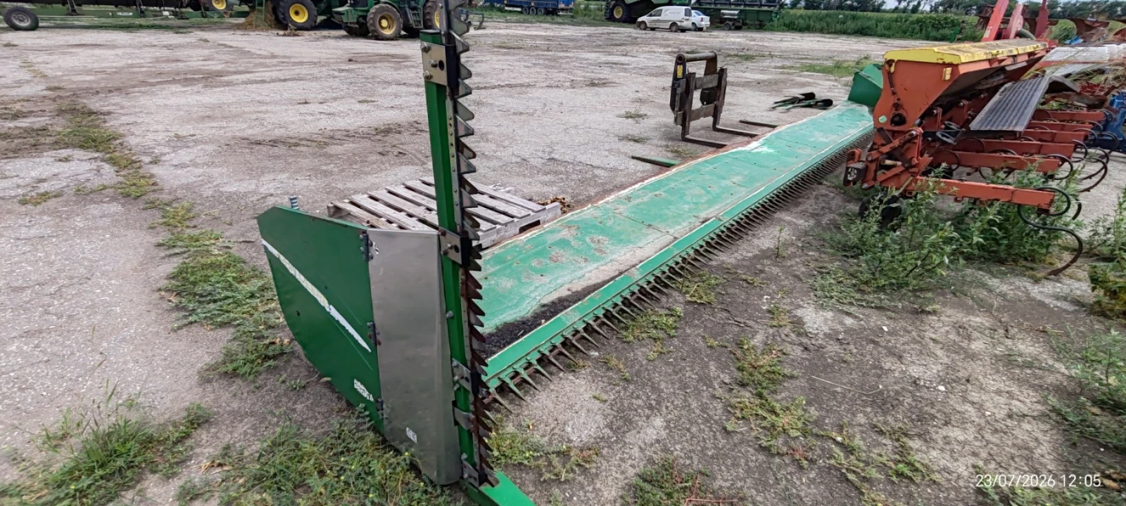 Хедер John Deere ZURN PROFI JD600, снимка 4 - Селскостопанска техника - 55463718