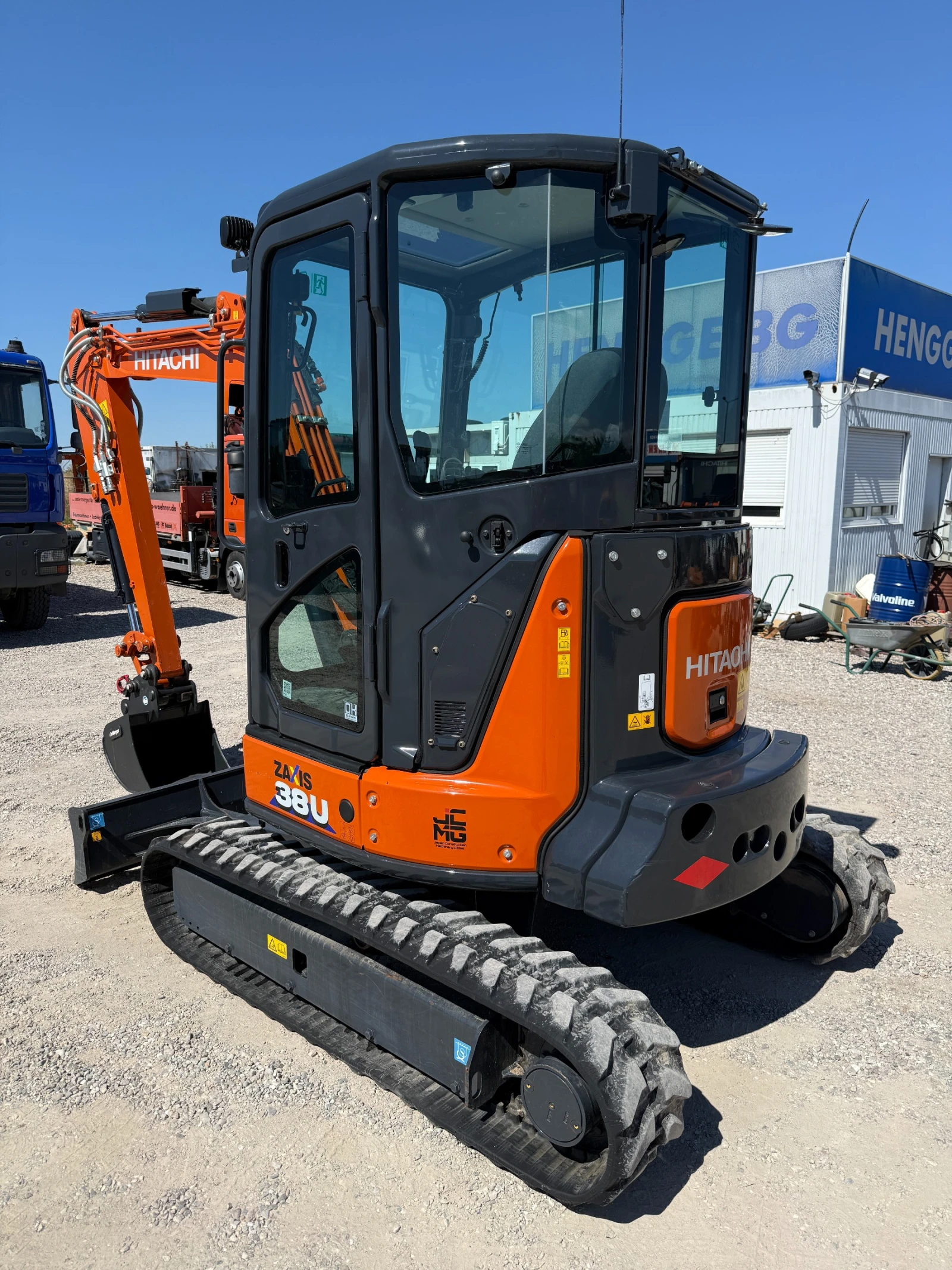 Багер Hitachi ZX 38U-6 - ФАБРИЧНО НОВ, снимка 6 - Индустриална техника - 55803491