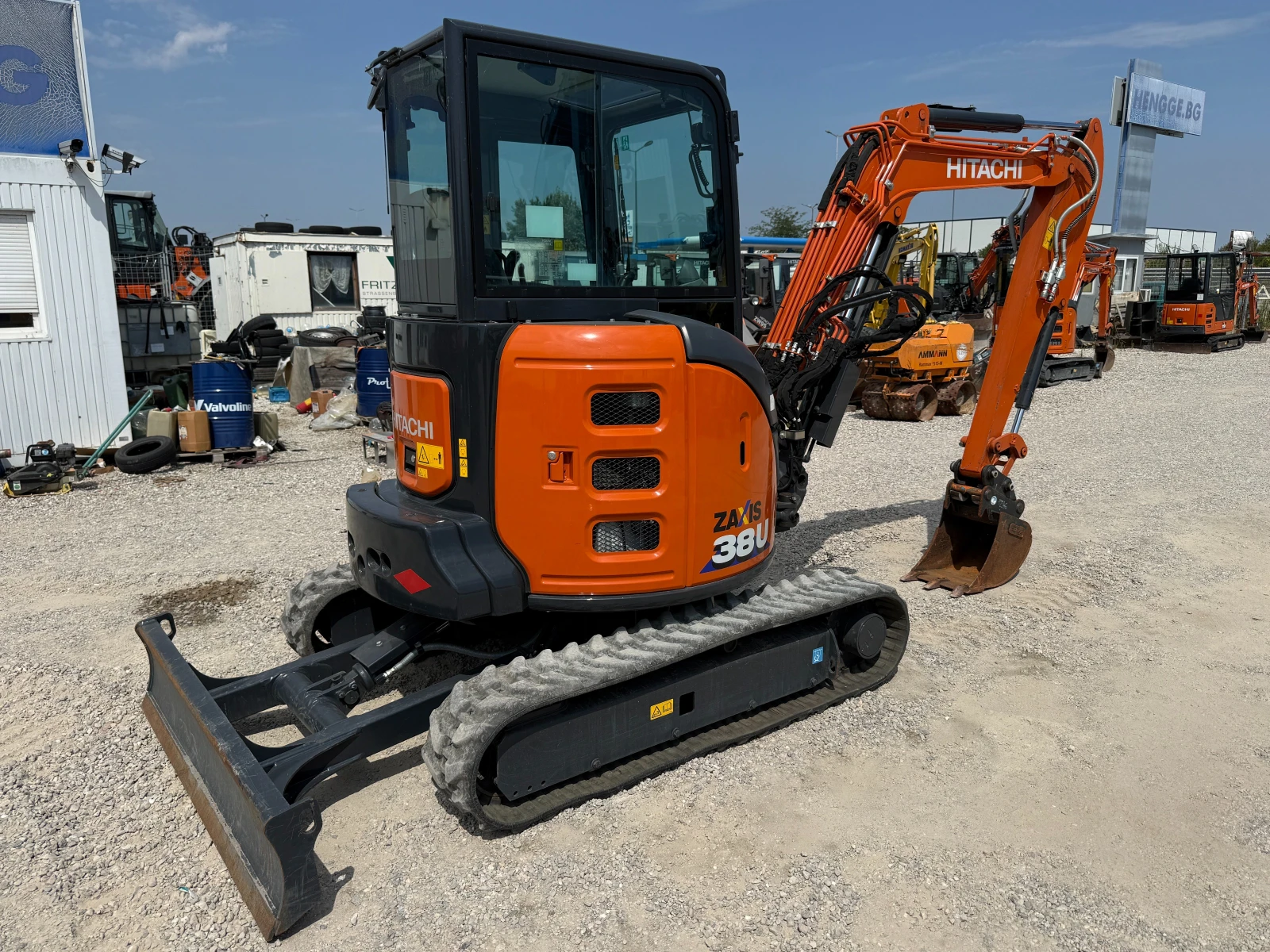 Багер Hitachi ZX 38U-6 - ФАБРИЧНО НОВ, снимка 8 - Индустриална техника - 55803491
