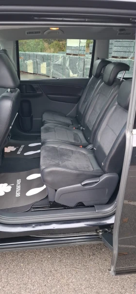 VW Sharan 2.0 High line  Панорама Алкантара Нави Ксенон , снимка 15