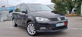 VW Sharan 2.0 High line  Панорама Алкантара Нави Ксенон , снимка 1