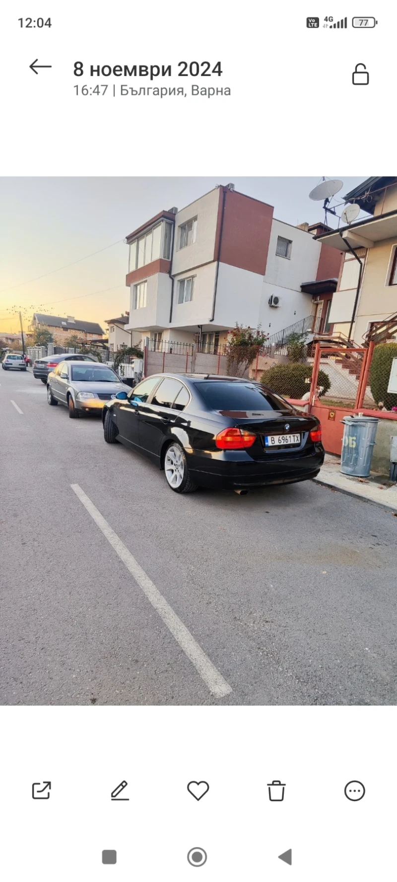 BMW 320, снимка 5 - Автомобили и джипове - 48662293