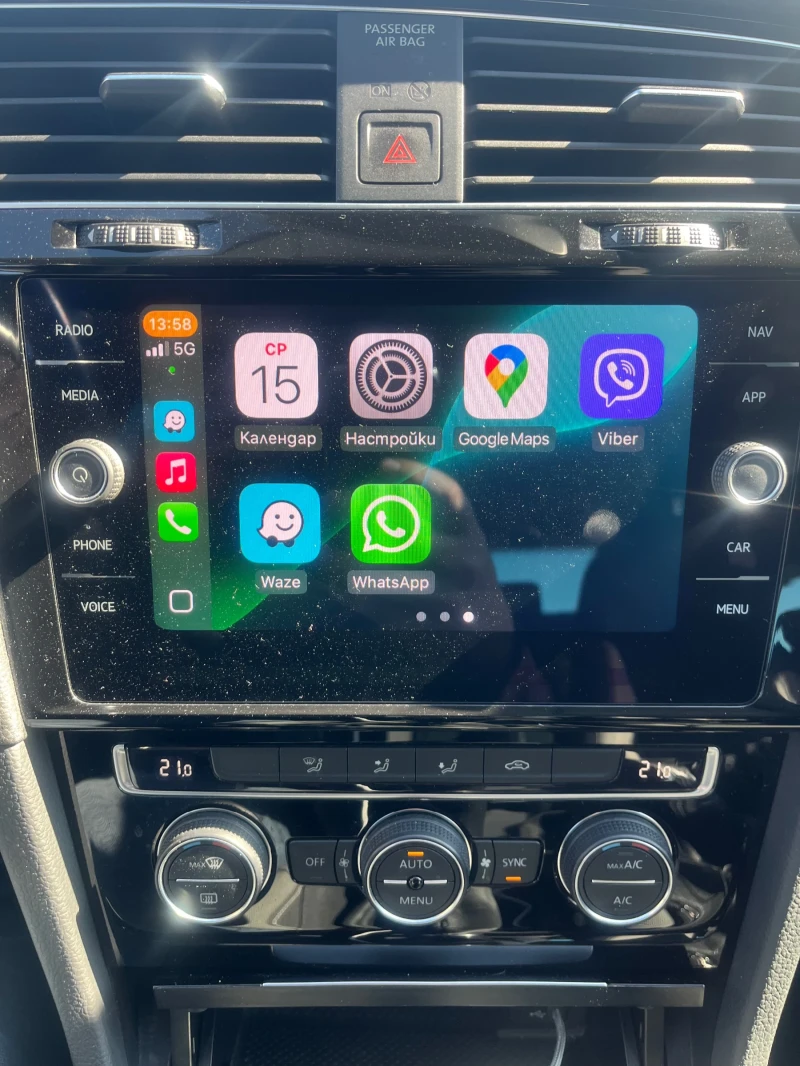 VW Golf  1.5 CNG , снимка 11 - Автомобили и джипове - 52082568