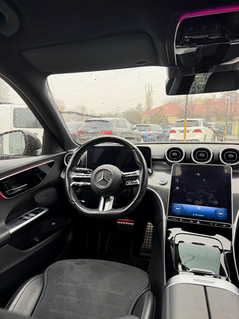 Mercedes-Benz C 220 4MATIC* AMG* Теглич* , снимка 9 - Автомобили и джипове - 52154357