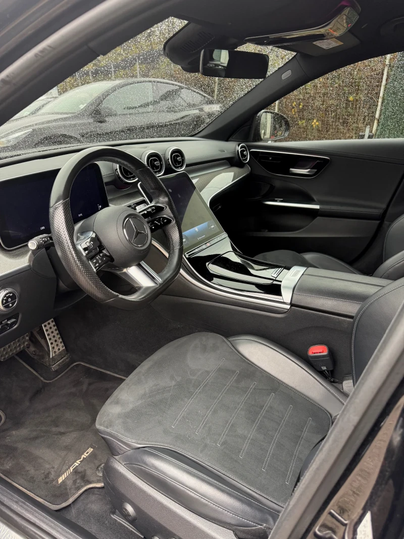 Mercedes-Benz C 220 4MATIC* AMG* Теглич* , снимка 7 - Автомобили и джипове - 52154357