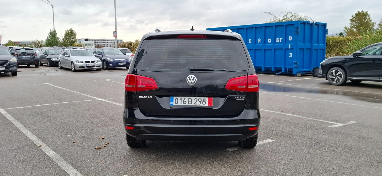 VW Sharan 2.0 High line  Панорама Алкантара Нави Ксенон  - изображение 6