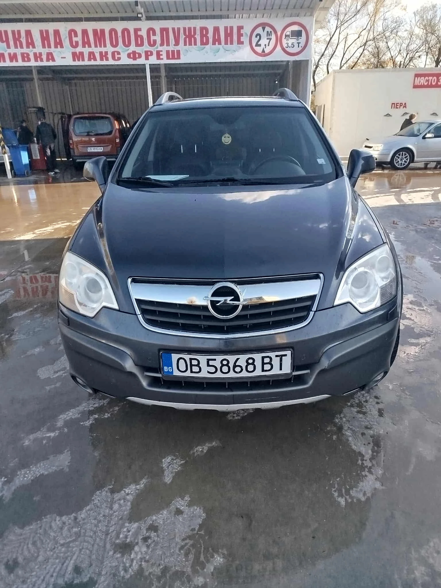 Opel Antara Газ