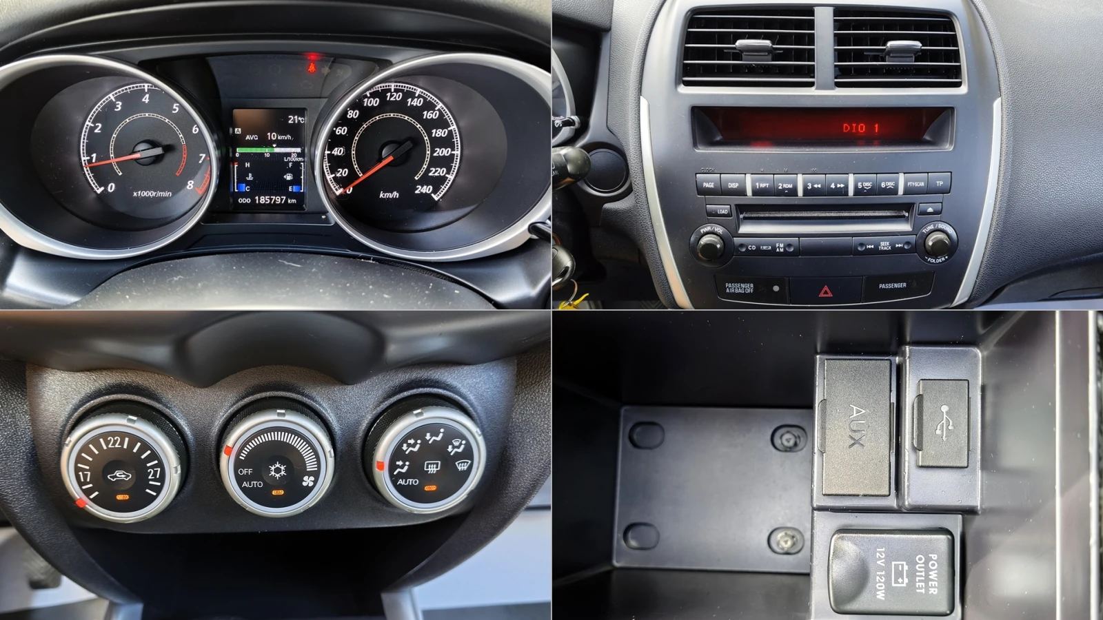 Mitsubishi ASX 1.6i LPG , снимка 12 - Автомобили и джипове - 56210820