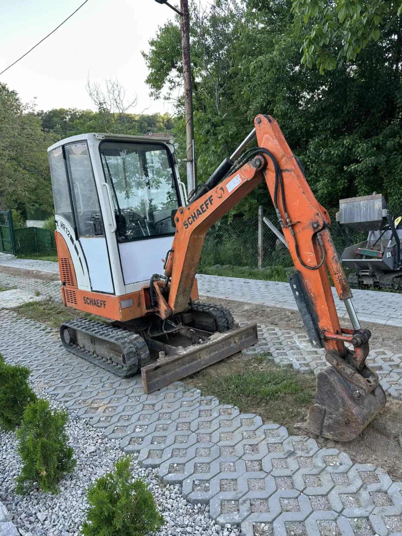Багер Schaeff HR12, снимка 2 - Индустриална техника - 55103949