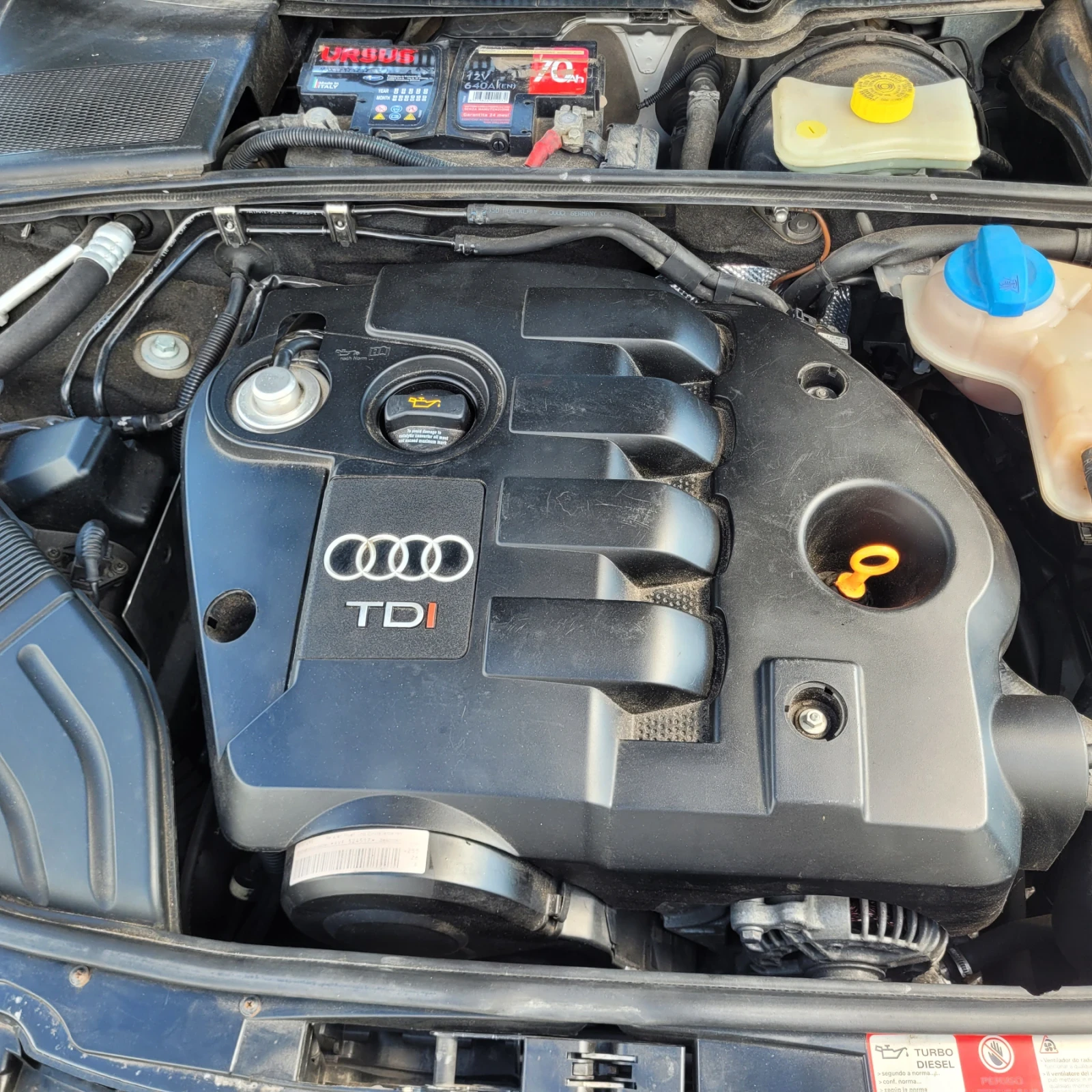 Audi A4 1.9tdi/131k.c/6ck, снимка 8 - Автомобили и джипове - 54836941