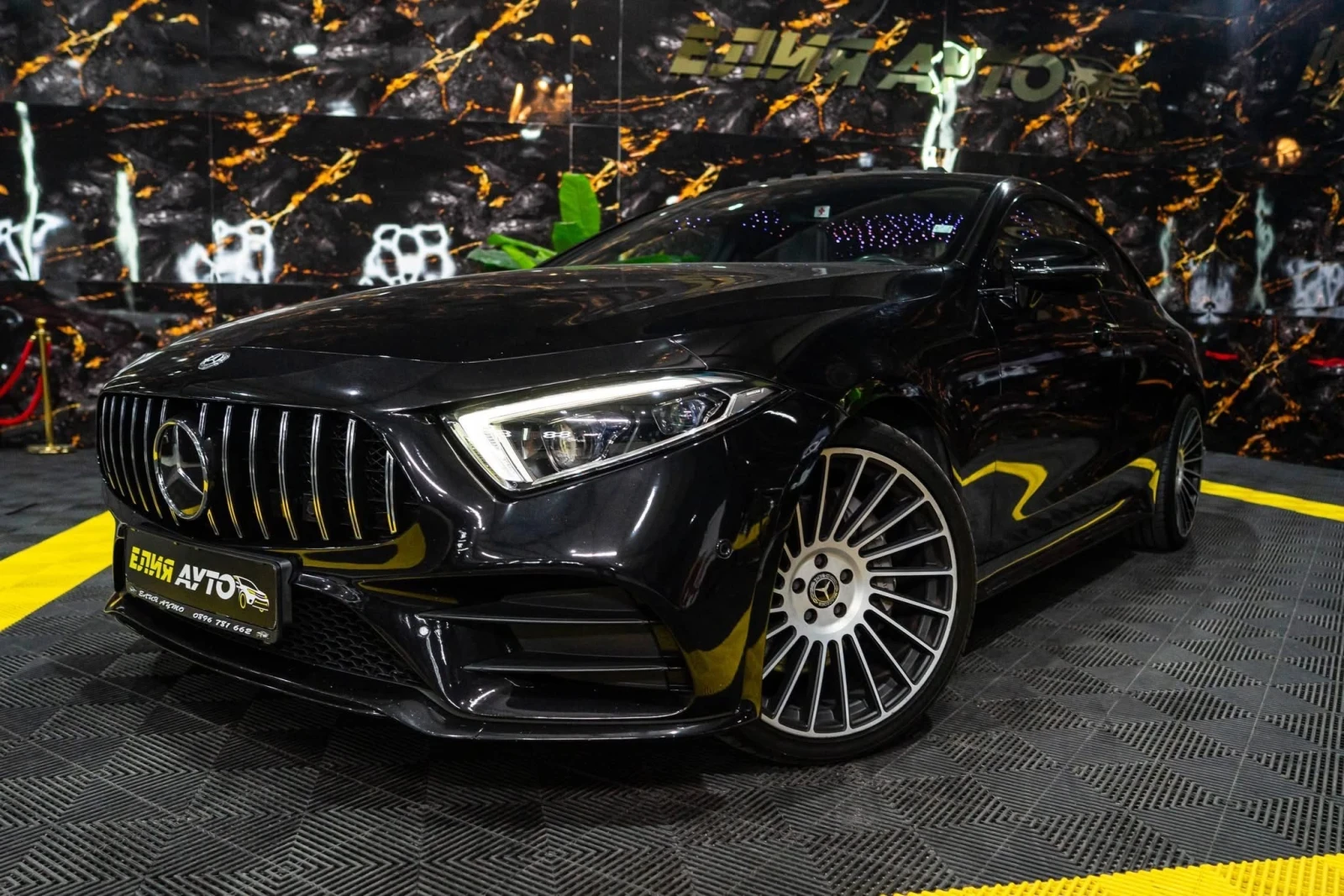 Mercedes-Benz CLS 400 D FULL AMG LINE LED NAVI 360 ЛИЗИНГ 100%, снимка 4 - Автомобили и джипове - 55047406