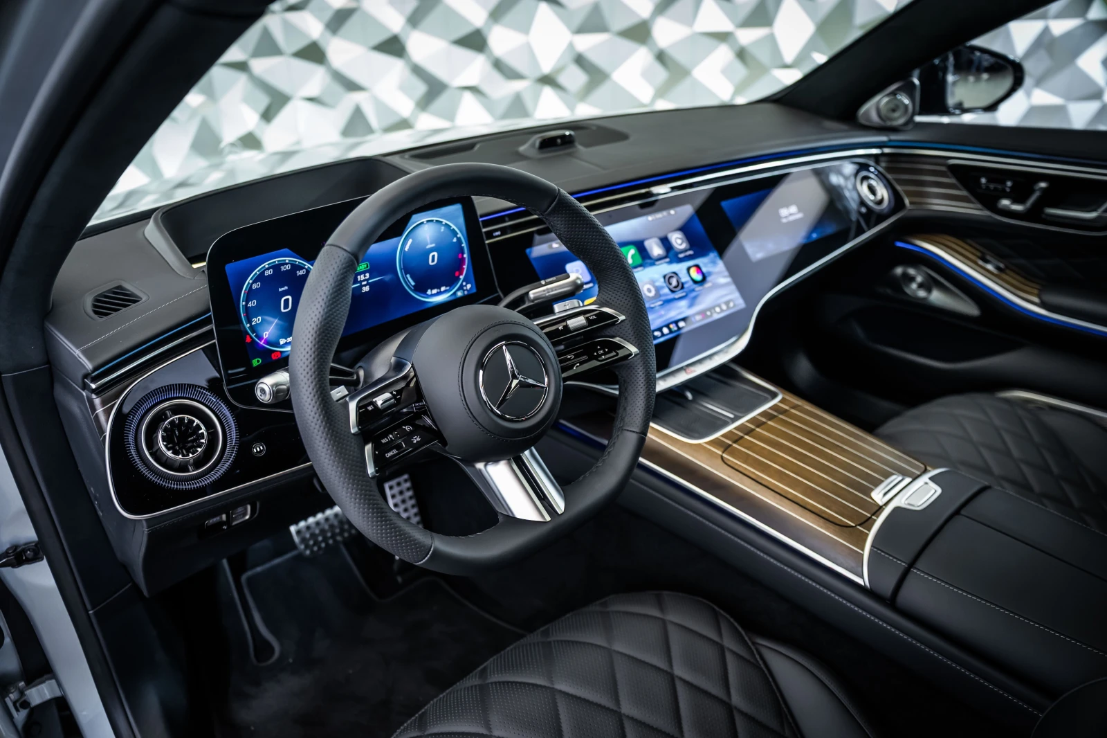 Mercedes-Benz S 580 e 4M L  AMG* FirstCl* Burm* Pano*  | Mobile.bg � ����������� 8