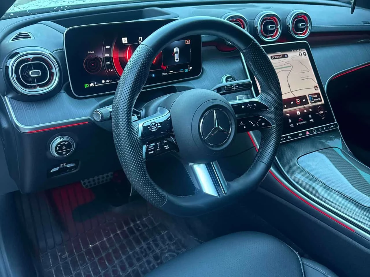 Mercedes-Benz C 300 * АВТОКРЕДИТ БЕЗ ПЪРВОНАЧАЛМНА ВНОСКА* , снимка 5 - Автомобили и джипове - 55698714