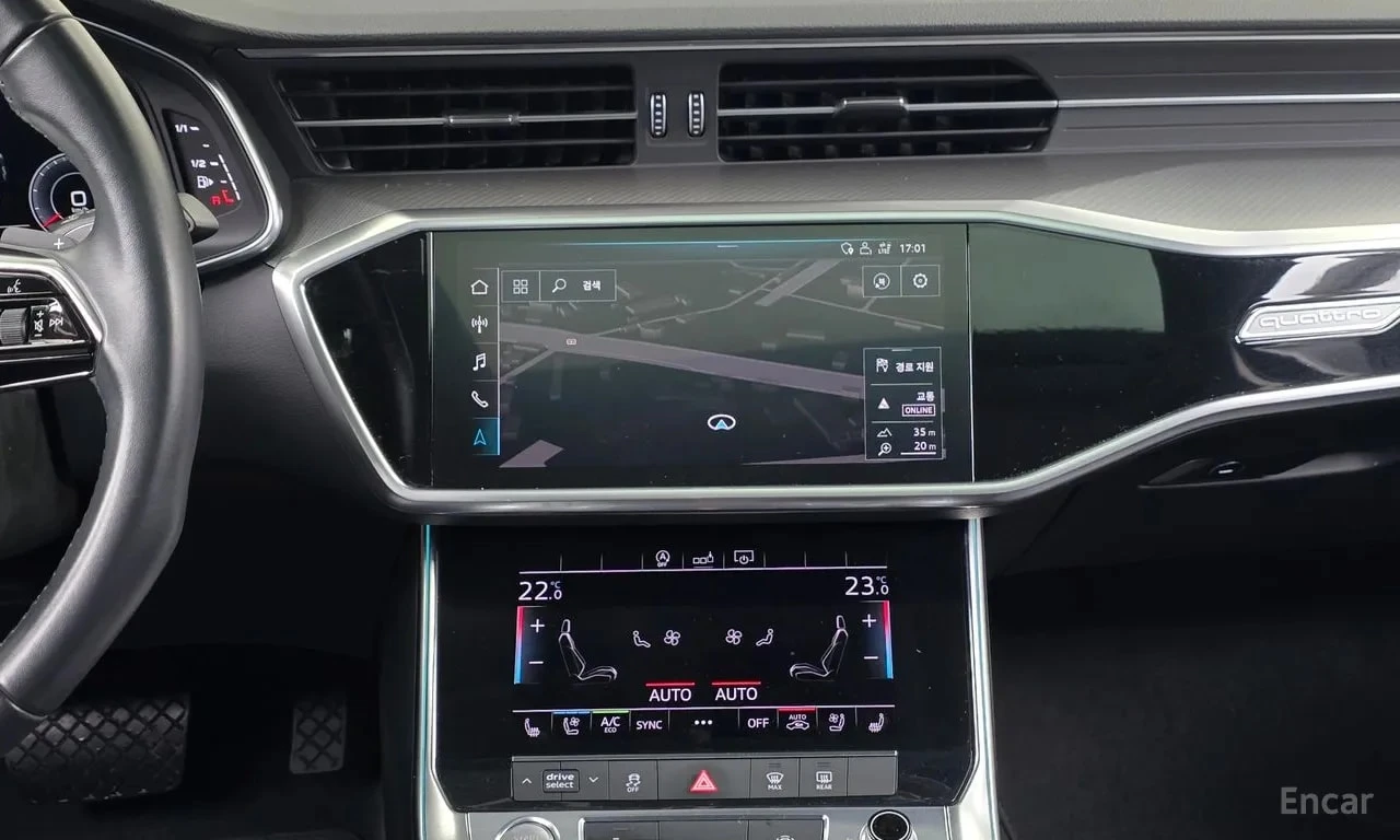 Audi A6 45 TFSI Quattro /ОБДУХВАНЕ/ДИСТРОНИК/360, снимка 12 - Автомобили и джипове - 55959485