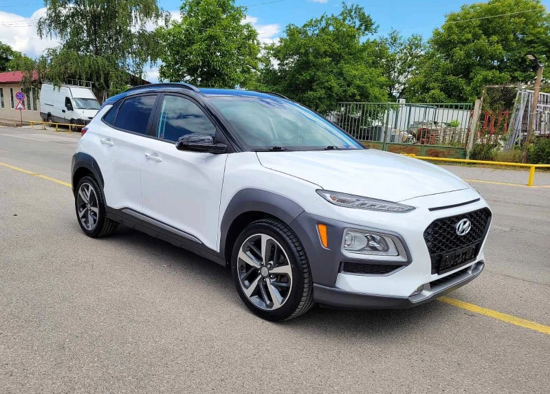 Hyundai Kona 1.6T АВТОМАТИК 4Х4, снимка 2 - Автомобили и джипове - 50370342