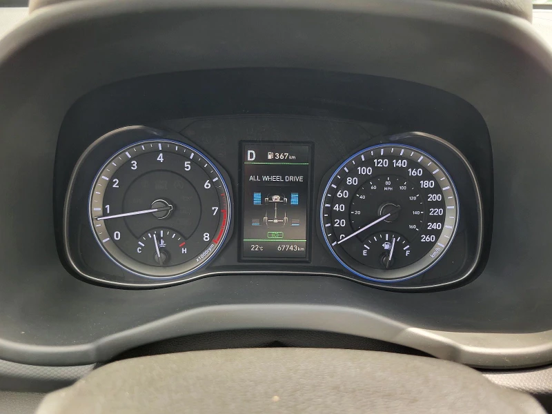 Hyundai Kona 1.6T АВТОМАТИК 4Х4, снимка 9 - Автомобили и джипове - 50370342