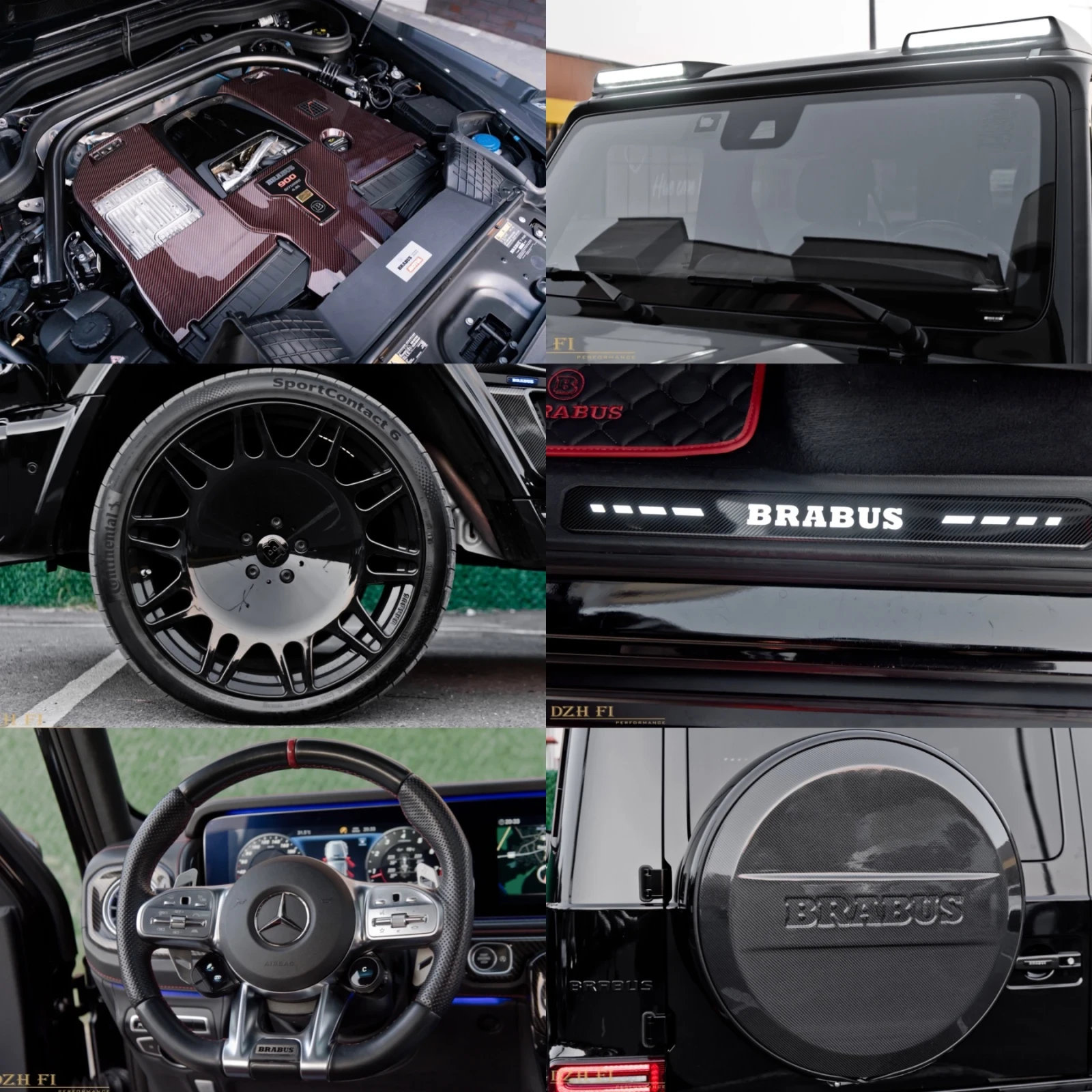 Mercedes-Benz G 63 AMG /BRABUS 900/79 ХИЛ.КМ/24  ДЖАНТИ BRABUS/DESIGNO/BU, снимка 14 - Автомобили и джипове - 55437628
