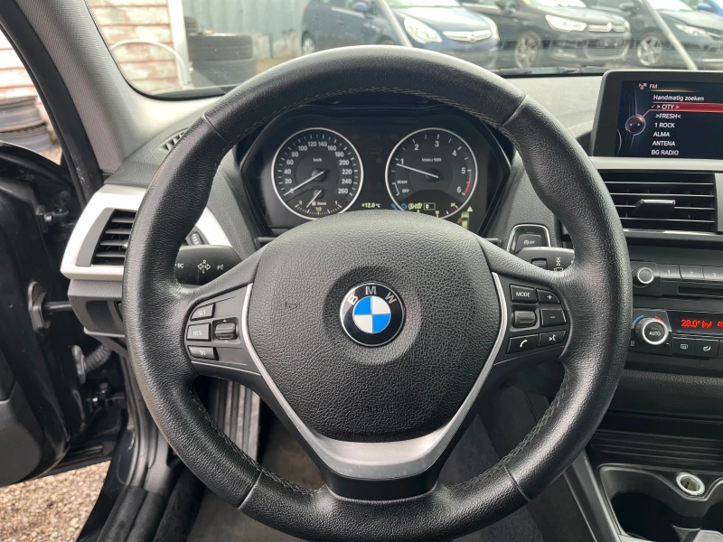 BMW 118 2.0D 143k.c NAVI-KOJA EURO5, снимка 12 - Автомобили и джипове - 53395799